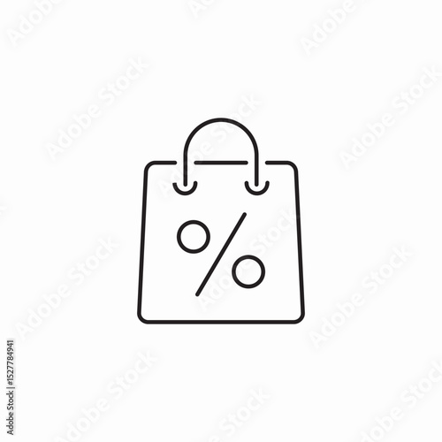 sale discount shopping icon sign vector