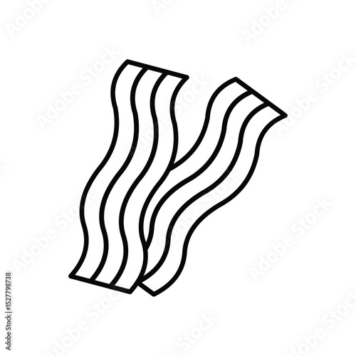 Bacon  Vector icon