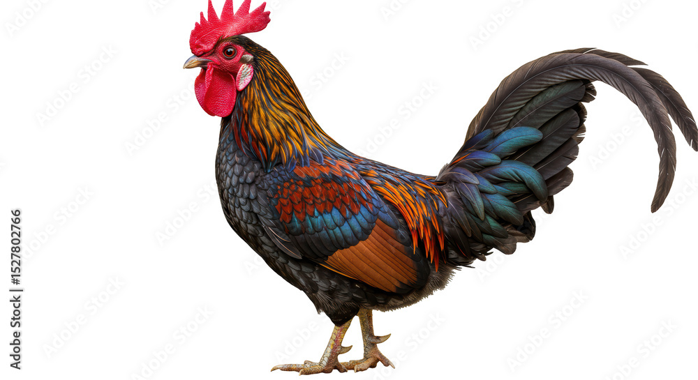 Fototapeta premium Isolated Rooster
