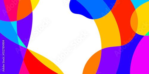 Abstract colorful shapes