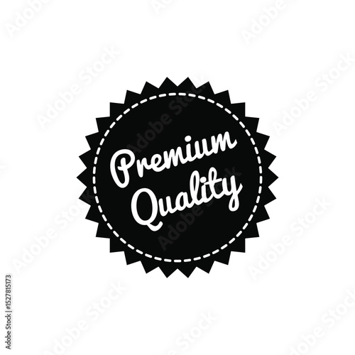 Premium Quality Black Stamp Icon Vector logo