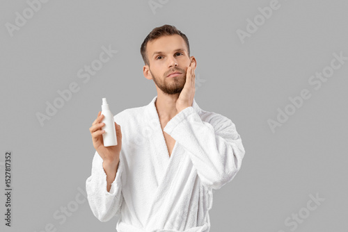 Handsome young man with cos...