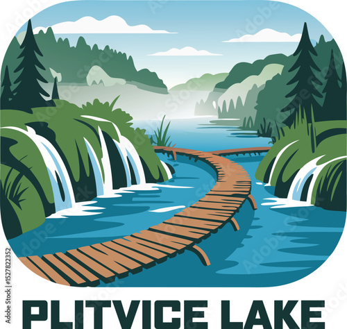 Plitvice Lakes National Park logo