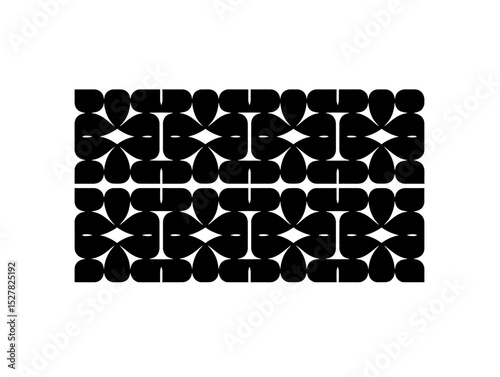 Simple design icon vector in black color with white background.
