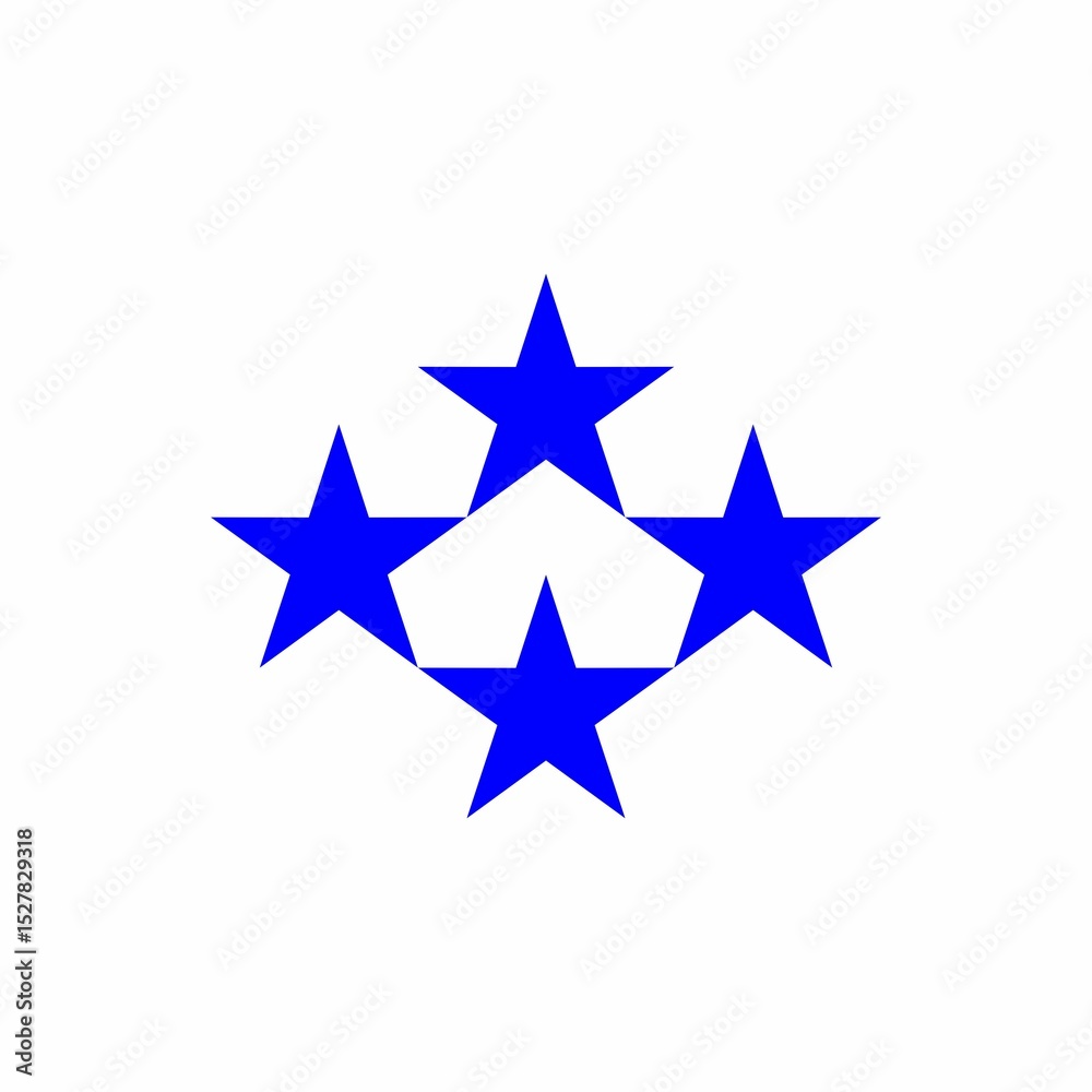 Obraz premium star logo