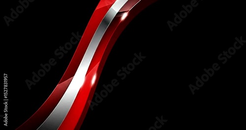 Abstract, Wave, And Technology Background Motion Graphics