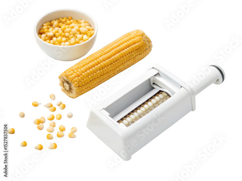 Corn stripper png kitchen corn peeler png corn kernel remover png corn shucker tool png stainless steel corn stripper png vegetable prep tool png cooking accessory png transparent background image photo