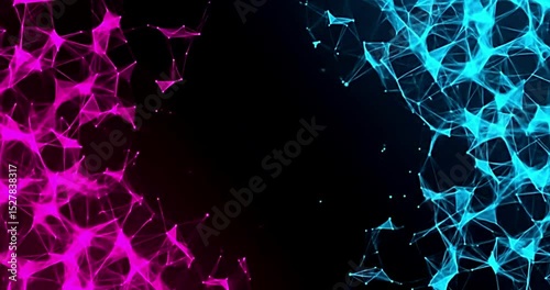 Abstract, Wave, And Technology Background Motion Graphics