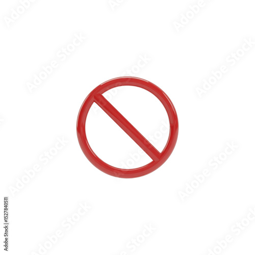 Free Download A bold red no symbol isolated on a black background representing prohibition - GFXLoad