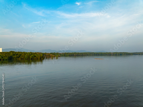 Beautiful sea beach nature background,High Angle view beach sea background.