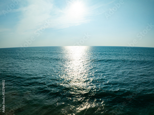 Beautiful sea beach nature background,High Angle view beach sea background.