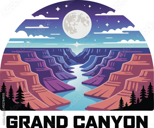 Grand Canyon's Nightly Serenity logo