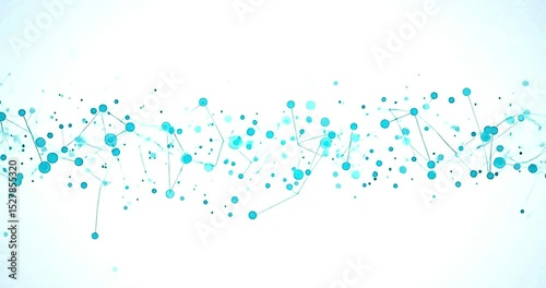 Abstract and Networks Particles Background Motion Graphics