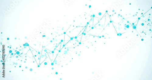 Abstract and Networks Particles Background Motion Graphics