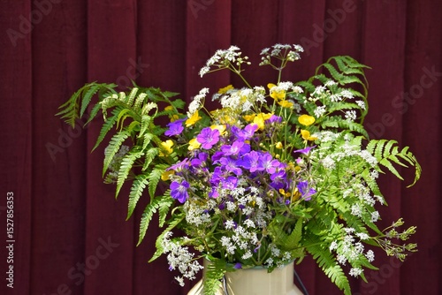 Bouquet of wildflowers for Midsommar.