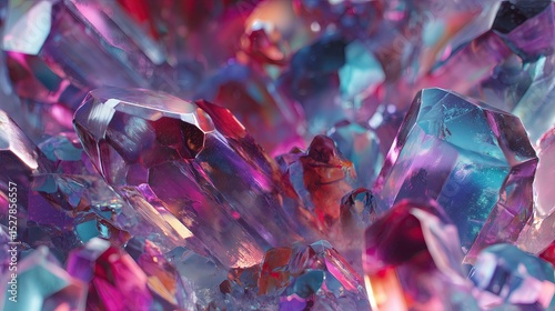 Luminous Cluster Crystals