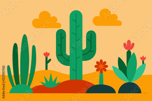 cactus in desert