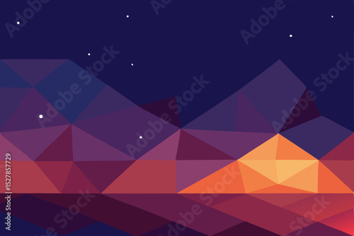 abstract triangle background