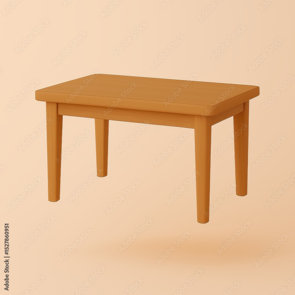 Fototapeta premium 3D table