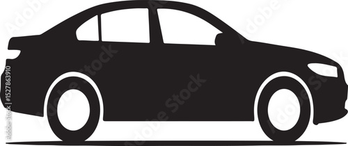 Vector cartoon illustration of a luxury sports automobile with classic design, perfect for depicting speed and style