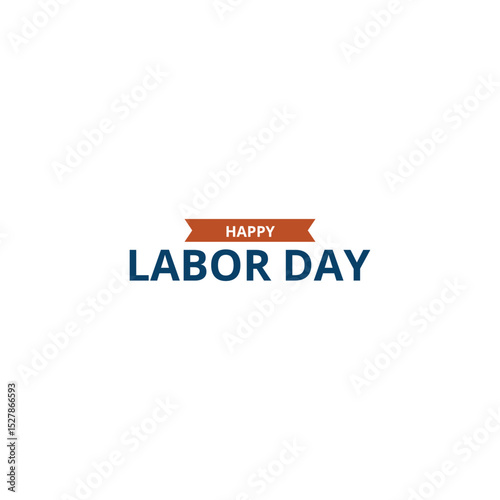Free Download Happy labor day design typography. vector typography of labor day. - GFXLoad