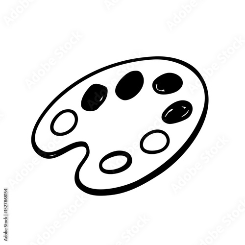 パレット　線画　手書き