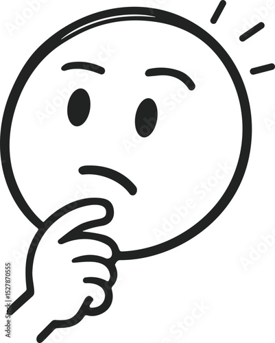 Confused emoticon