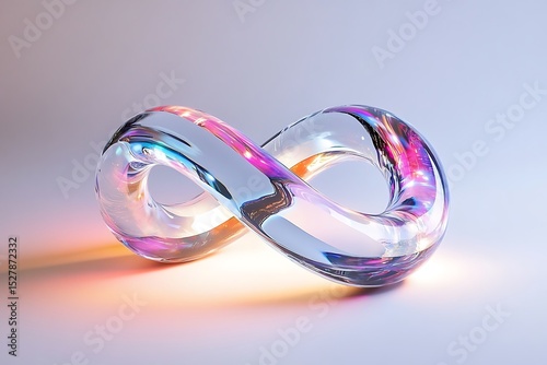 A small infinity-shaped device with a modern compact design.