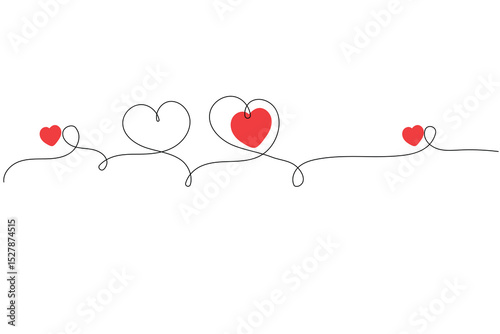 heart or love  line art