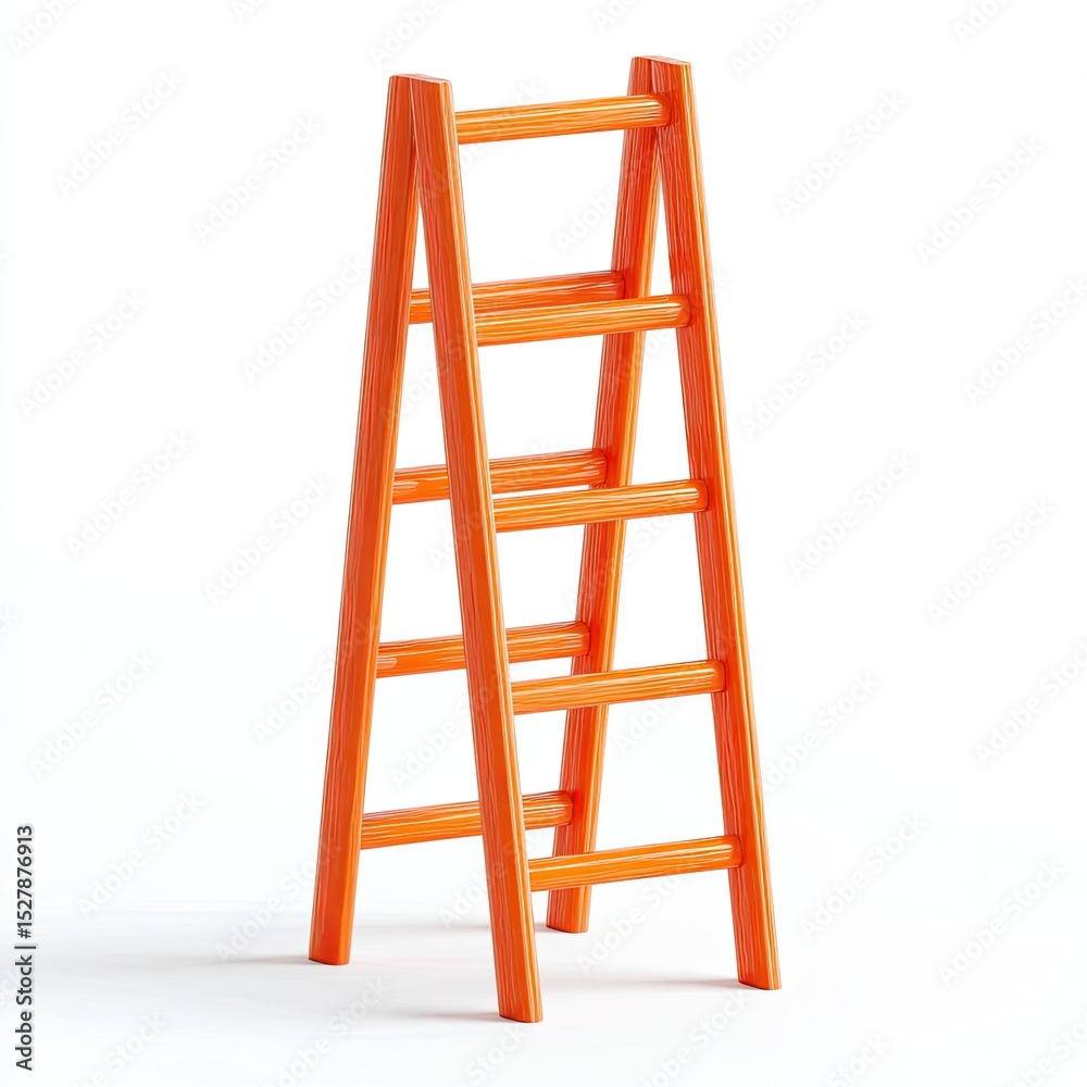 Orange Stepladder Orange Stepladder