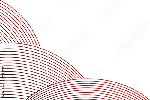 Circle Wave Line Corner