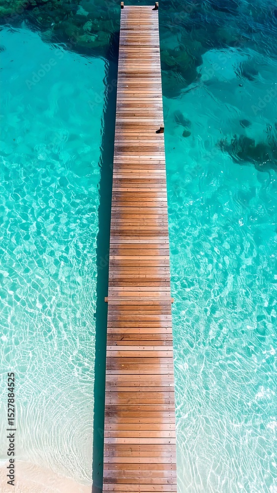 Obraz premium Jetty On Open Water