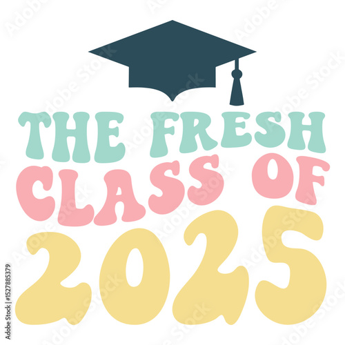 The fresh class of 2025 SVG Art & Illustration