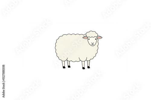 black and white sheep, sheep vector illustration, sheep logo vector black icon on white background