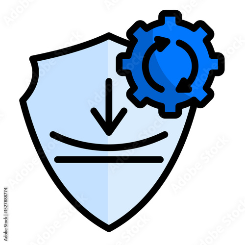 Operational Recovery  Icon Element For Design	
