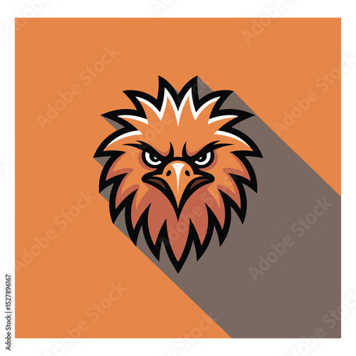 bird head logo vector illustration photo
