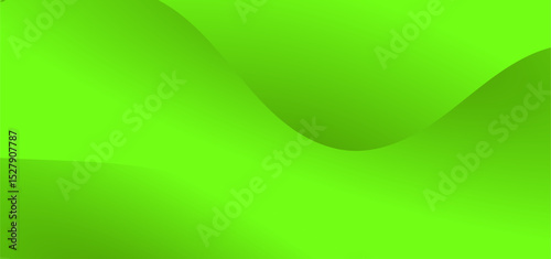 Lime green wave gradient background - excellent for creative presentations