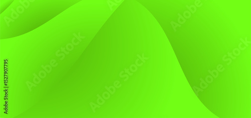 Lime green abstract wavy background - excellent for creative presentations