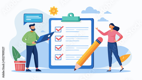 Checklist to complete project task – accomplish work