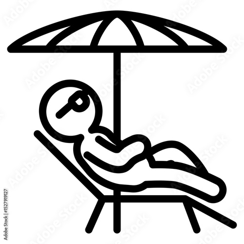 Recreation outline icon