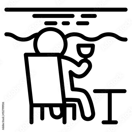 Recreation outline icon