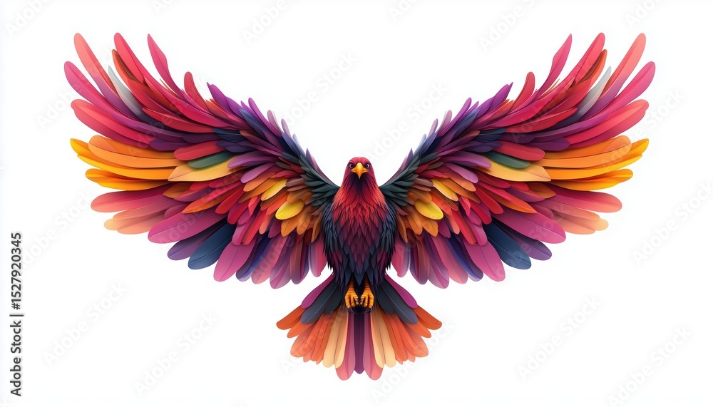 Obraz premium Eagle Wild Spirit Vintage T-Shirt Design: Rock Your Wild And Free Artwork For Apparel And More