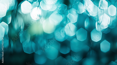 Abstract blue and teal background