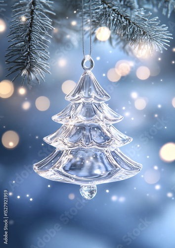 Shiny Christmas Tree ornament
