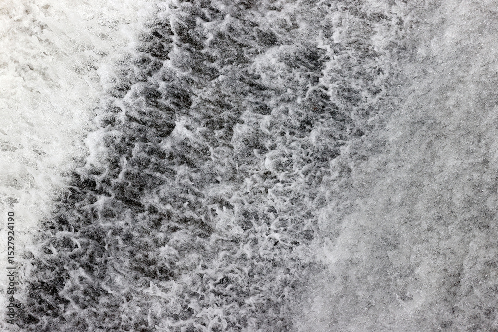 Fototapeta premium Pa Sy waterfall. Abstract water effect. Mang Den. Vietnam.