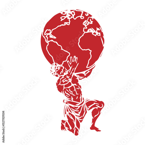 atlas titan metologi yunani