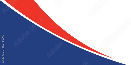 abstract business banner background with red and blue gradient color.eps10