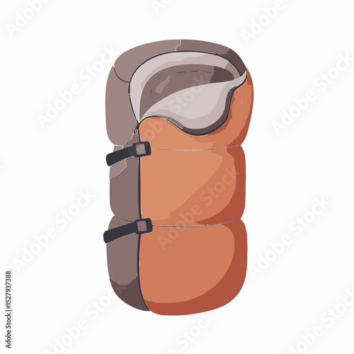 Cozy Camping Illustrated Sleeping Bag for Outdoor Adventures