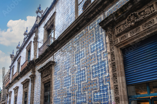 House of Blue Tiles in Mexico City, Mexico.
