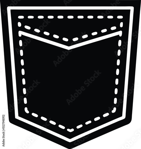Black Silhouette of a Knee Walker Scooter for Injury Recovery on a White Background